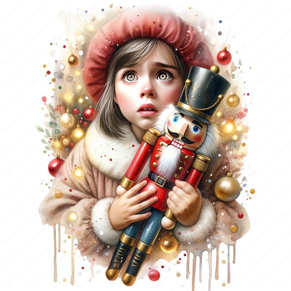 Nutcracker Clipart Collection | 10 High-Quality Images | Wall Art | Paper Craft | Digital Prints | Commercial Use