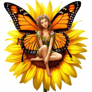 Fantasy Fee Clipart | Schmetterlingsflügel PNG Bundle | 10 zauberhafte Designs | Digitale Kunst | Kommerzielle Nutzung
