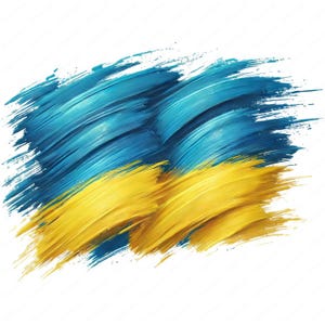 Ukraine Flag Clipart | Vibrant Ukraine Clipart Bundle | 10 High-Quality Designs | Ukrainian Art | Printables | Commercial Use
