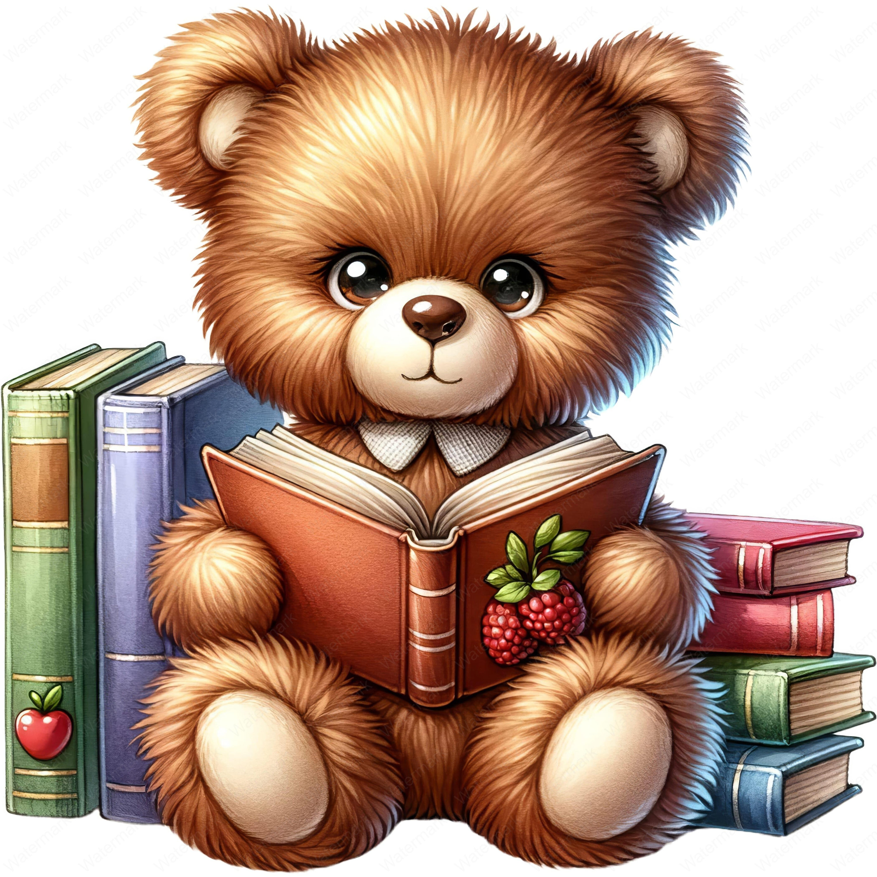 Teddy Bear Clipart Bundle: Nursery Art Printables (digital Download) - Etsy