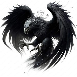 Clipart Phénix | Ensemble PNG Fantasy Fire | 10 modèles de haute qualité | Art numérique | Utilisation commerciale