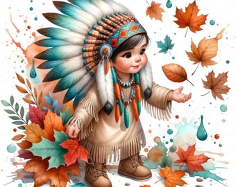 Fall Clipart Bundle: Thanksgiving Designs, Wall Art (Digital Download)