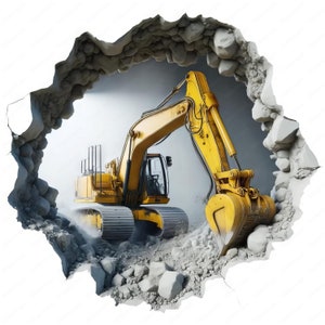 Construction Vehicle Clipart | Pacote de clipart de veículos | 10 designs de alta qualidade | Arte de engenharia | Imprimíveis | Uso comercial