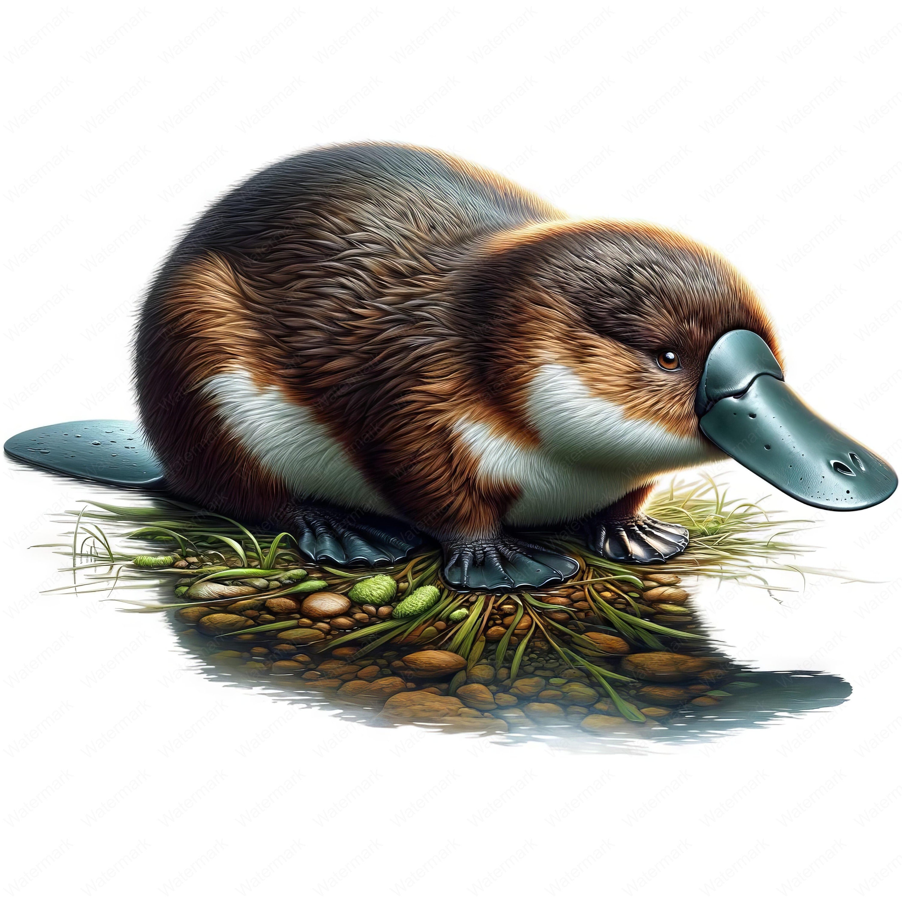 Platypus Clipart Bundle | Wildlife Art Printables (commercial Use