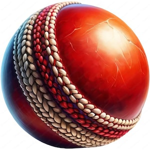 Cricket Ball Clipart | Vibrant Cricket Ball Clipart Bundle | 10 High-Quality Designs | Sports Art | Printables | Commercial Use