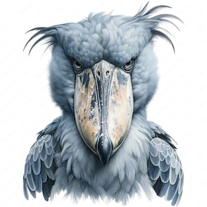 Schuhschnabel Clipart | Schuhschnabel Clipart Bundle | 10 hochwertige Designs | Vogel Kunst | Drucksachen | Kommerzielle Nutzung
