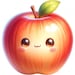 Cute Apple Clipart Bundle | Fruit Theme Art (digital Download) - Etsy