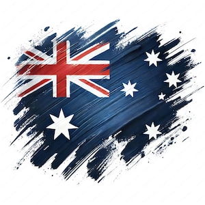 Australian Flag Clipart Bundle: 10 Patriotic Designs (Digital Download)