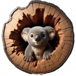 3D Cute Koala Clipart Adorable 3D Koala Clipart Bundle 10 High-quality ...