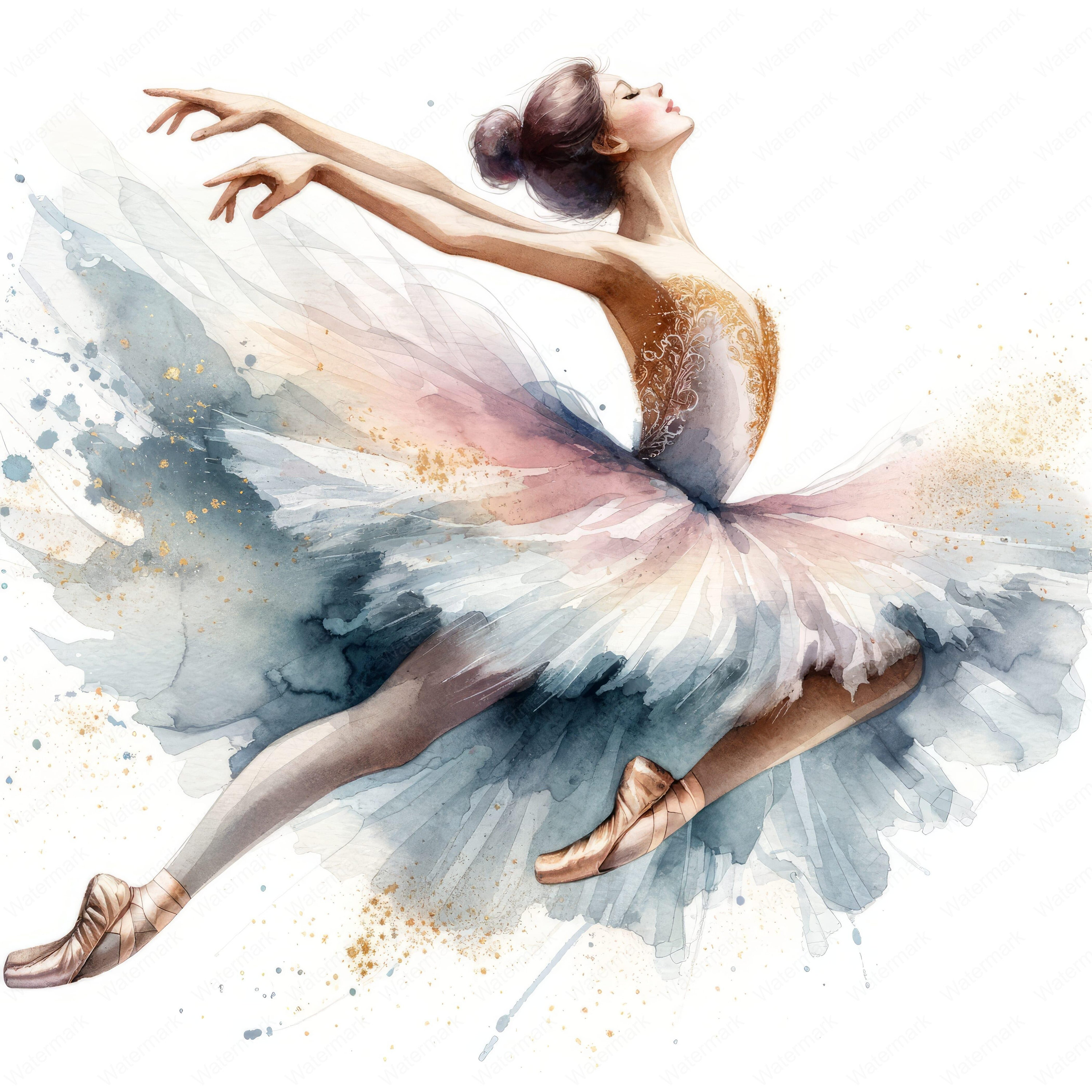 Ballerina SVG, Archivo de Corte de Ballet, Ballerina Clipart DIY, Silueta  bailarina pequeña, Bailarina Rosa Svg Pdf Eps Png Jpeg DXF, Bailarina de