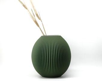 Vase BALL - Bioplastique imprimé en 3D - objets design uniques - parfait pour vos plantes et fleurs