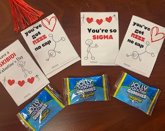 SLANG Salle de classe pour enfants, Cartes de vœux à imprimer pour la Saint-Valentin, Saint-Valentin préados, Saint-Valentin DIY | Télécharger le PDF Sigma Valentine, TikTok