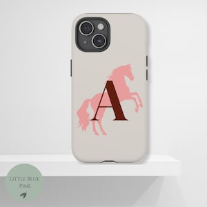Horse Phone Case Equestrian Personalized Horse Girl Gift Custom Horse Lover Phone Case Gift for Horse Girl