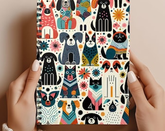 Dog Notebook Dog Journal Gift for Dog Lover Gift for Dog Mom