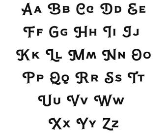 Vintage Gothic Alphabet SVG Bundle, Decorative Old English Letter DXF Files, Medieval Style Font for Cricut & Sublimation