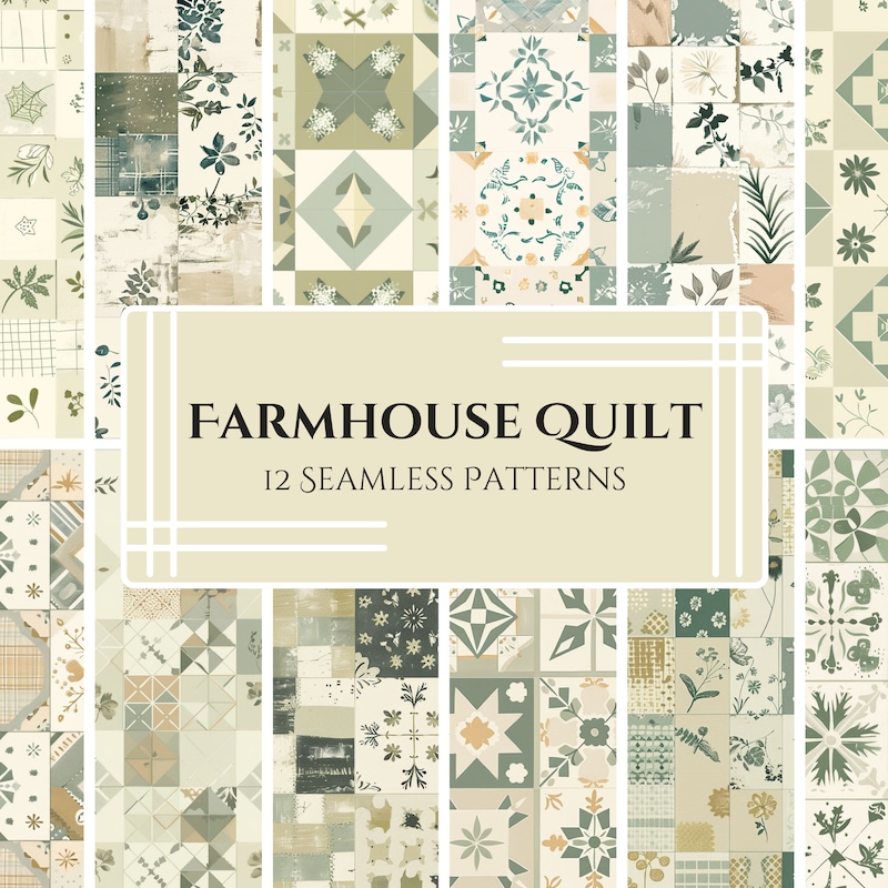 Farmhouse Quilt - Etsy