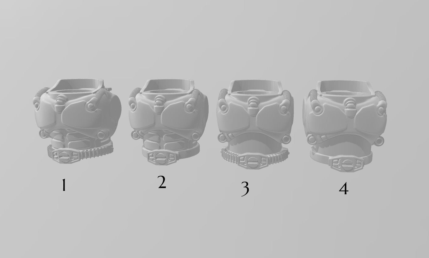 Heresy Bits - 5x Kataskopos Mk 5 Torsos