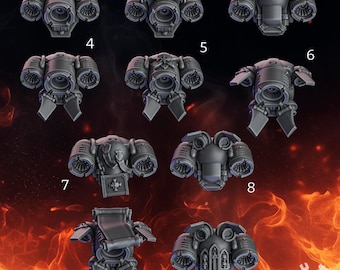 Bits Grimdark - 5 jetpacks Aeternum