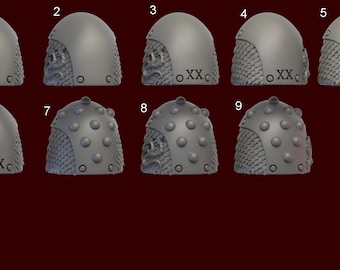 Hydra Legion - 5x Shoulder Pads