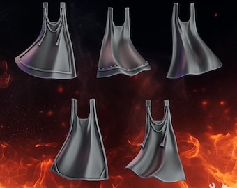 Grimdark Bits - 5x Aeternum Capes