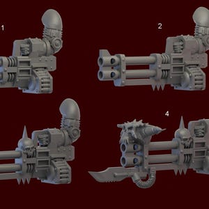 Heresy Bits - 1x Satyr-9 Destroyer Ranged Weapons