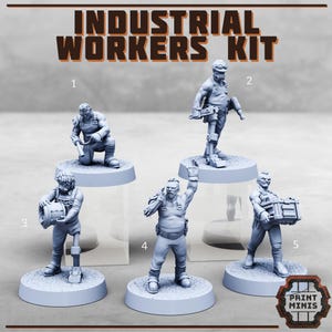 Grimdark PNJ:s - Ouvriers de l'industrie
