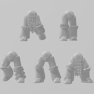 Heresy Bits - 5x Mk4 Legs