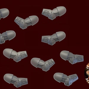 Heresy Bits - 5x Pairs of Mk6 Arms (One-Handed Weapons)