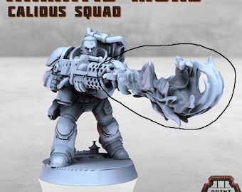 Armatis Marines - x3 Flame Effects