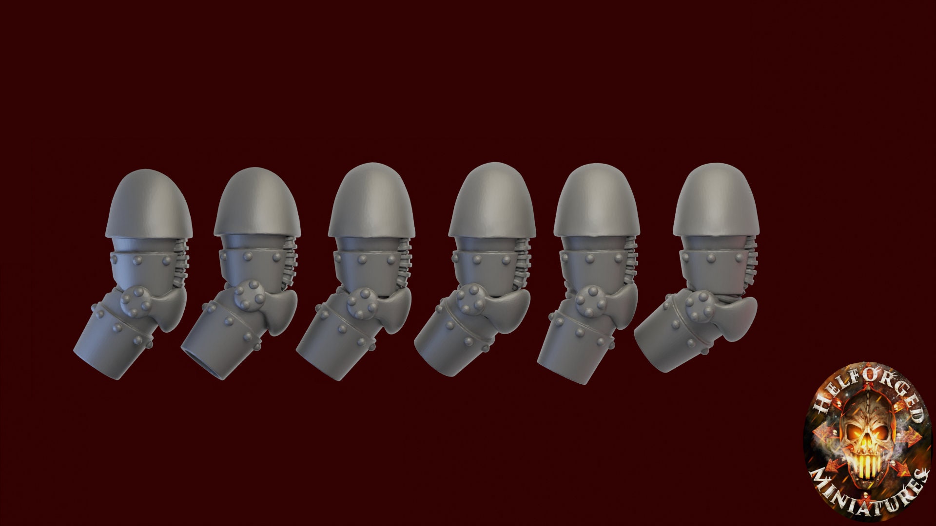 Heresy Bits - 5x Pairs (10x total) Mk2 Arms (One-Handed Weapons)