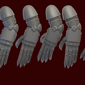 Heresy Bits - 5x Mk2 Lightning Claws