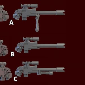 Heresy Bits - 5x Stalker Sniper Rifles