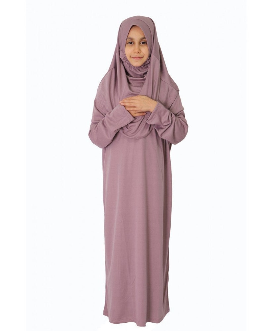 Muslim Girl Dress, Children Hijab, Prayer Dress for Girl Kids, Kids ...