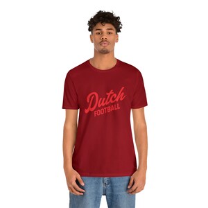 Central College Pella Dutch red Unisex Jersey Short Sleeve Tee image 9