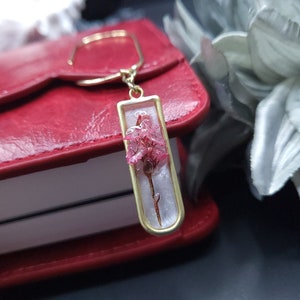 Floral Clip, Grimoire Charm, Herb, Dried Flower Charm, Flower Clip