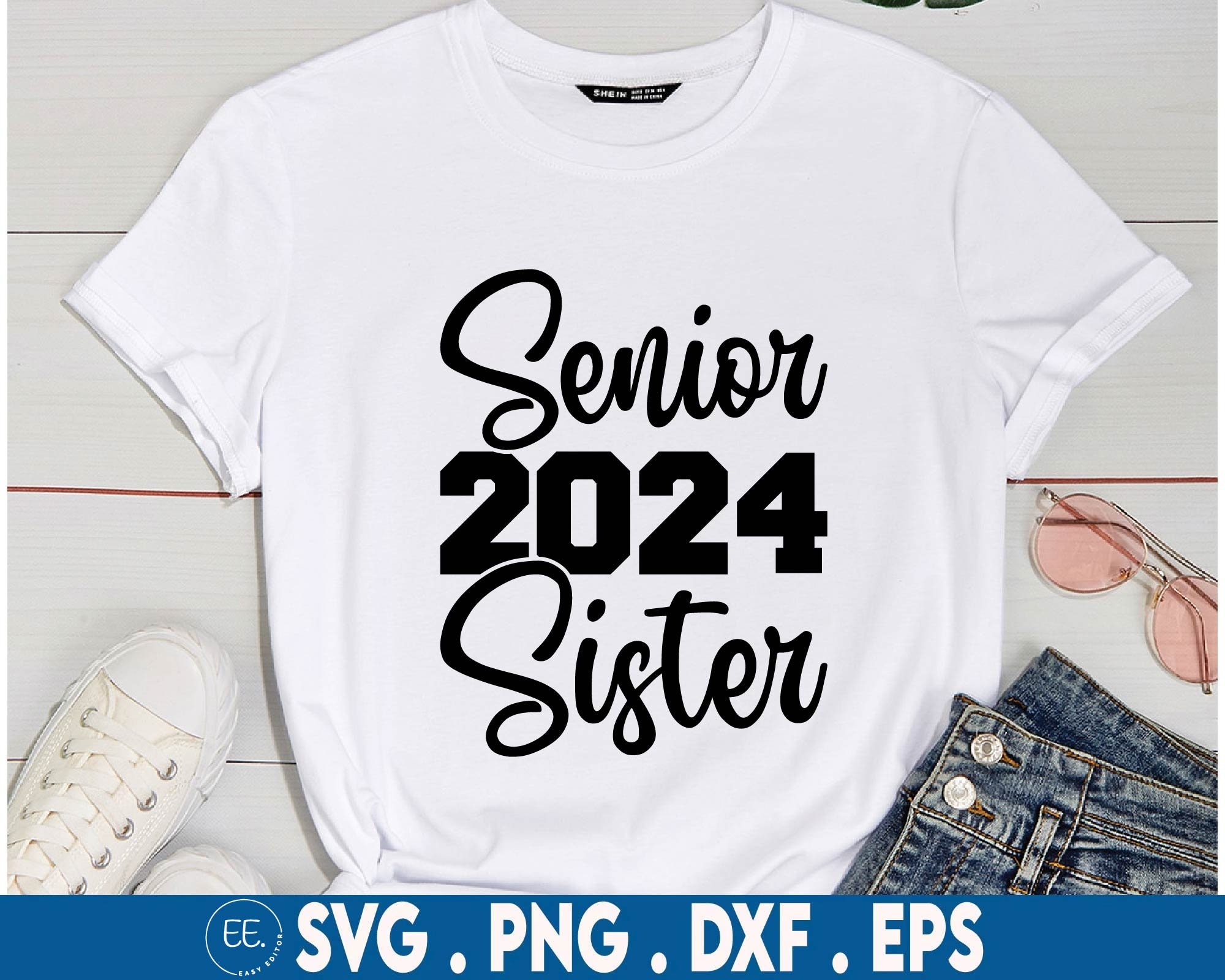 Senior 2024 Sister Svg Senior 2024 SVG Proud Sister of a Etsy Ireland