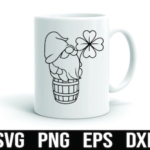 Garden Gnome SVG Bundle, Gnome SVG, Cute Garden Gnome SVG, Nordic Gnome Svg, Gnome Clipart, Flower Gnomes svg, Gardening Quote Svg image 3