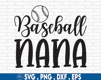 Baseball Nana SVG, sublimation shirt SVG, Ballpark Nana cut files, Leopard print, Baseball grandma