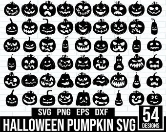 Jack O Lantern SVG, Pumpkin Face SVG, Halloween Svg - Etsy