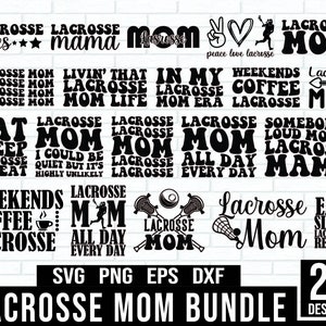 Lacrosse Mom Svg Bundle, Lacrosse Mom SVG, Somebody's Loud Mouth Lacrosse Mama Svg, Lacrosse Vibes Svg, Instant Download