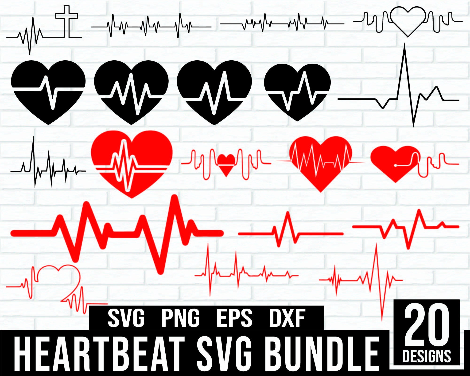 Heartbeat Clipart -  Singapore