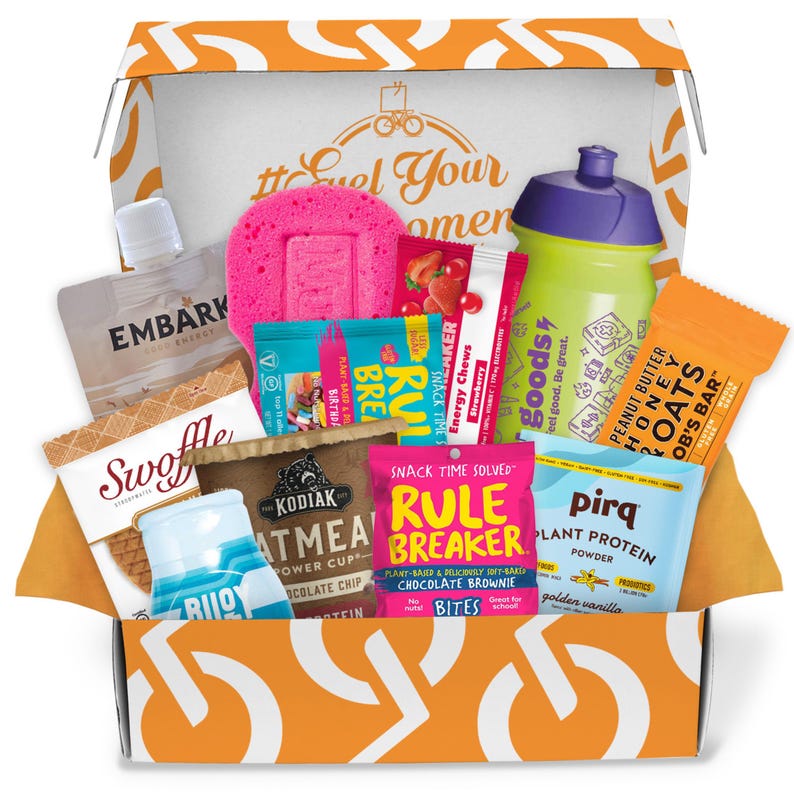 Das RiderBox Fahrradgeschenk von Fuer Goods | Tanken, Snacks, Trink- & Fahrradpflege Bild 1