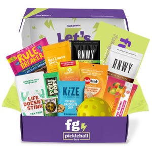 De Pickleball-cadeaudoos van Fuel Goods – samengestelde brandstof en essentiële items voor spelers