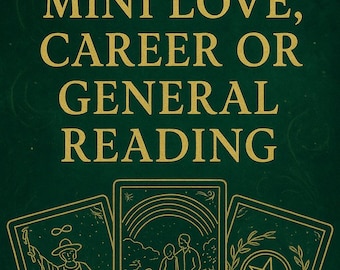 Mini Love, Career or General Reading (Personalized Recorded Reading)
