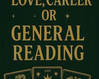 Love, Career or General Reading (Personalized Recorded Reading)