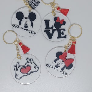 Porte-clés Disney Mickey design - Porte clef - Achat & prix