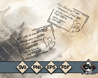 Matrimonio, Regalo di nozze, Amore, Presente, Matrimonio, Cuore, Dicendo, Plotter, File, SVG, PNG, EPS