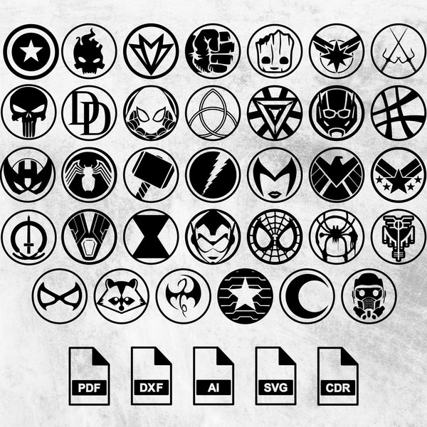 Avengers Logo - Etsy
