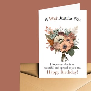 Printable Birthday Card Downloadable Birthday Card Digital Birthday Card Instant Download Besties - Perfect for a Best friend