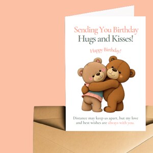 Printable Birthday Card Downloadable Birthday Card Digital Birthday Card Instant Download Besties - Perfect for a Best friend